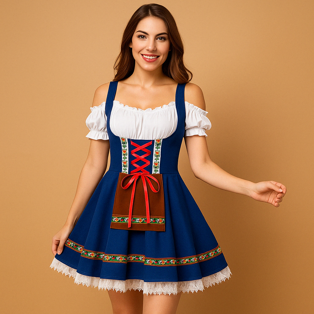 Traditionele Oktoberfest outfit voor dames met flatterende pasvorm | Annelies 4