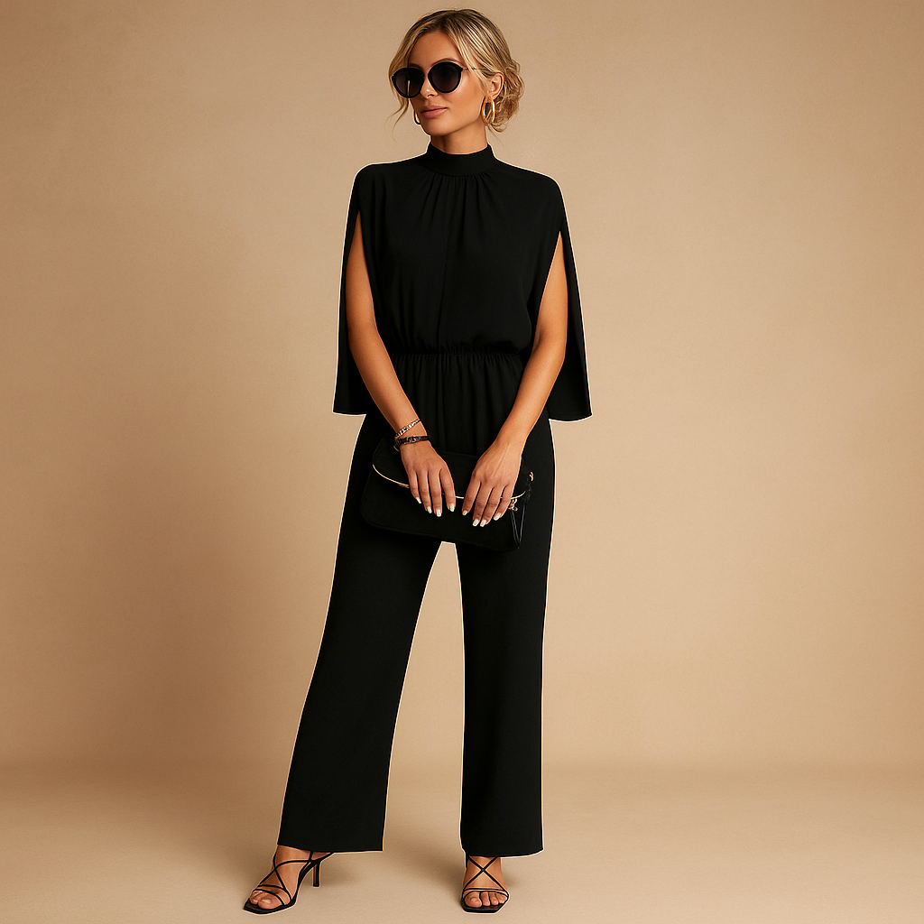 Lichte zomerjumpsuit met verstelbare bandjes en zakken | Fenna 4