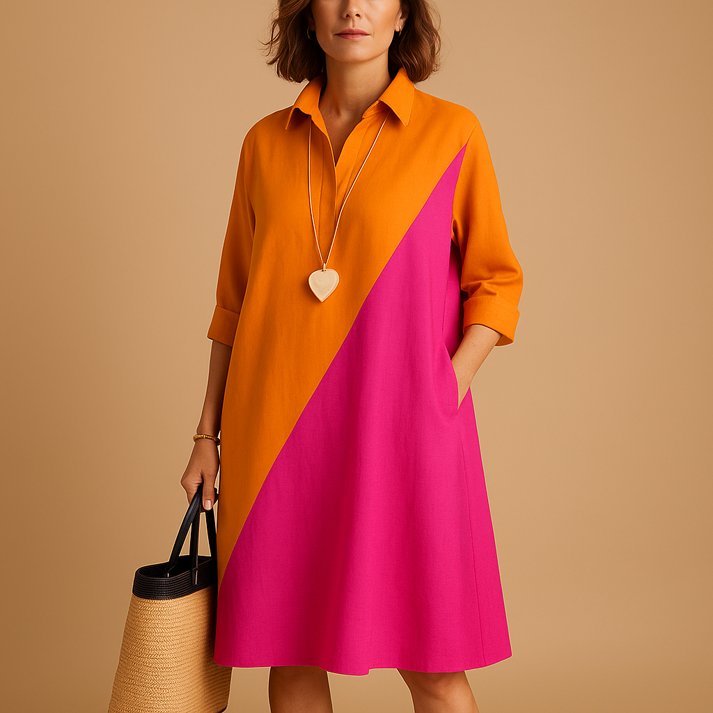 Stijlvolle Stretch Polojurk met Kraag voor Dames | Ylva 4