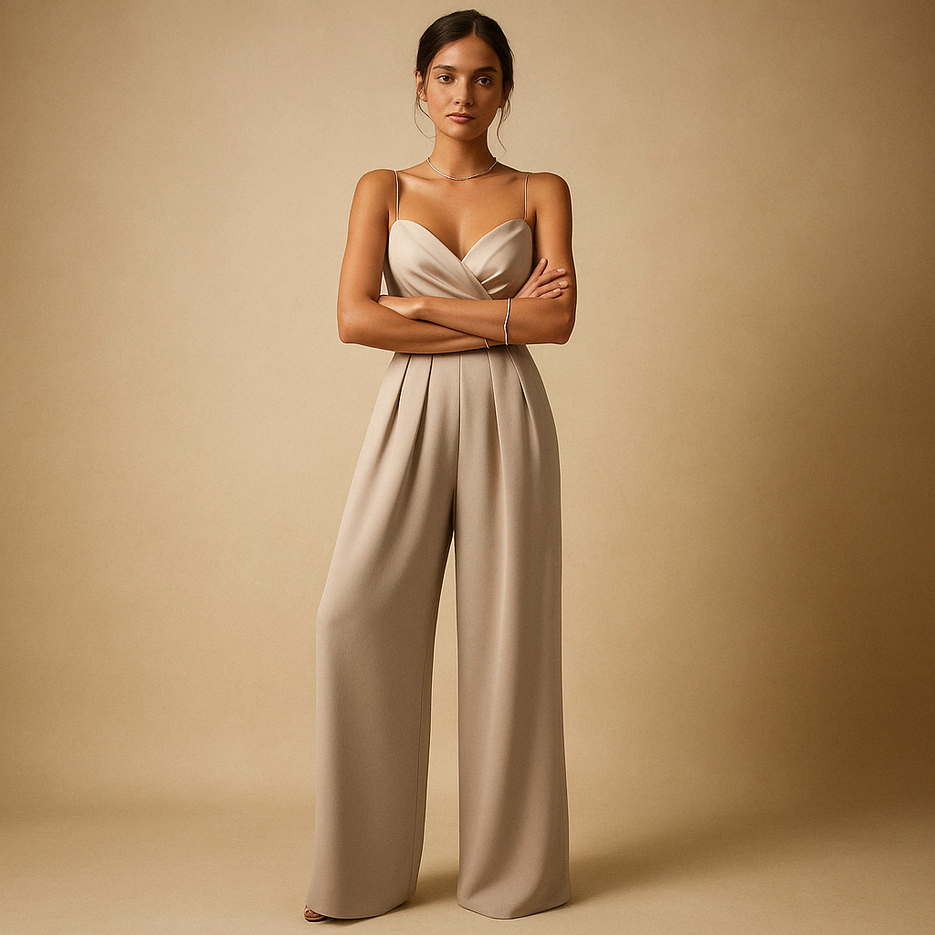 Jumpsuit Dames Zomer met Verstelbare Bandjes en Flatterende Pasvorm | Milou 5