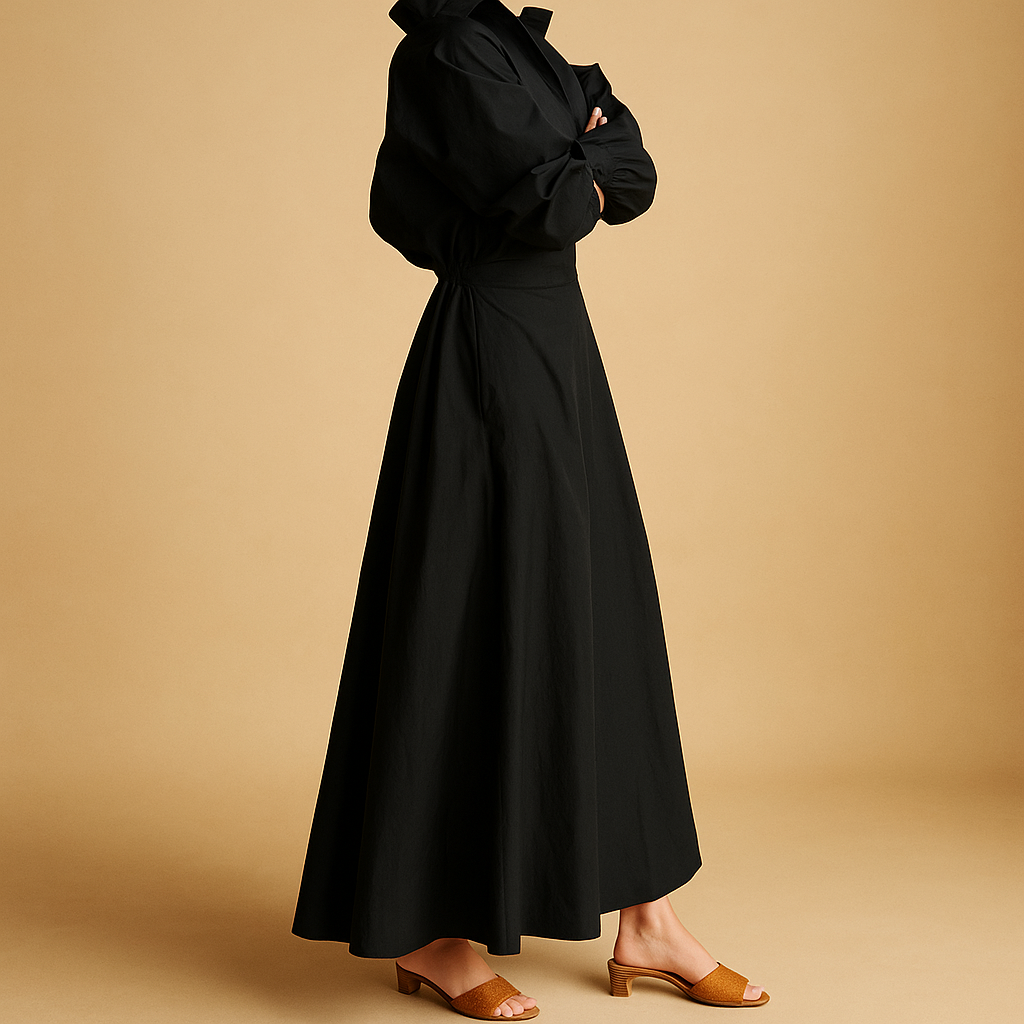 A-lijn Jurk Dames in Vintage Stijl van Lichtgewicht Materiaal | Elise 6