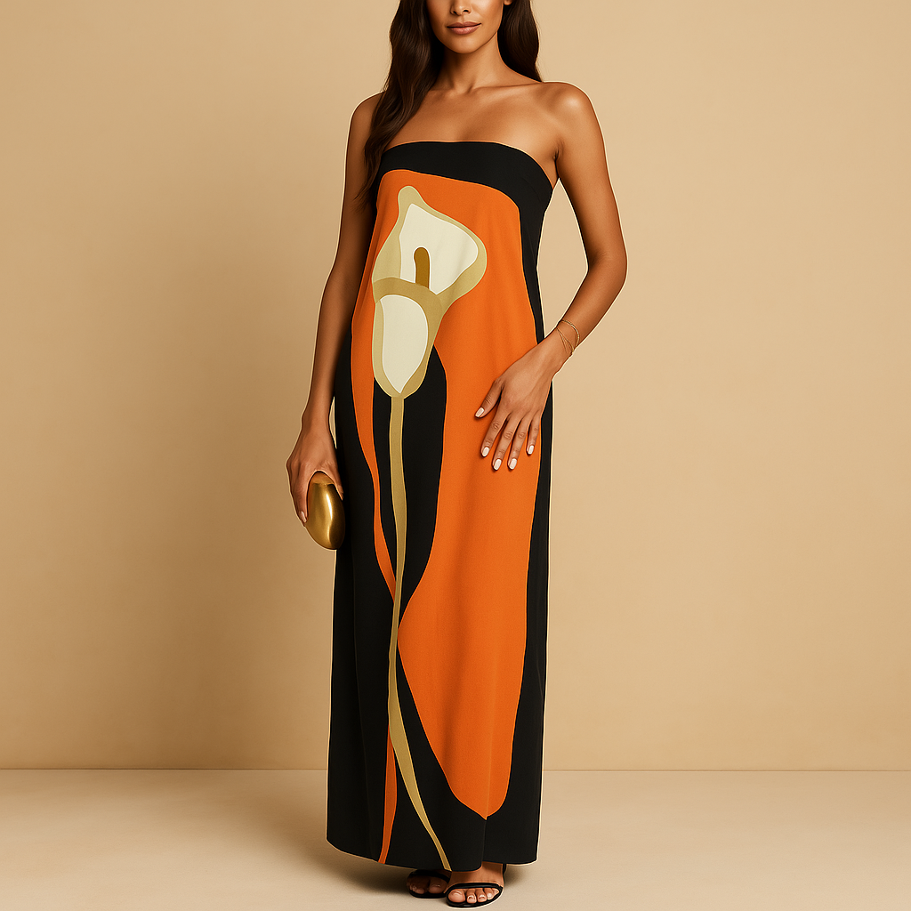 Zomerjurk Dames Met Flatterende Print Voor Zonnige Dagen | Sophie 2