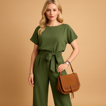 Variant image for Feestelijke jumpsuit dames met losvallende mouwen | Nina-13
