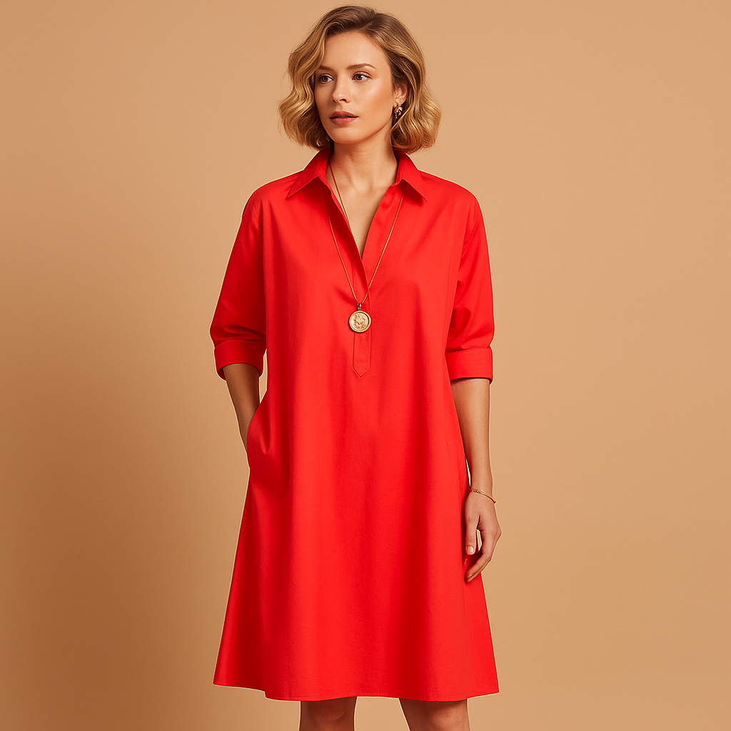 Elegante Lentejurk Voor Dames Van Lichtgewicht Stof | Mirella 2
