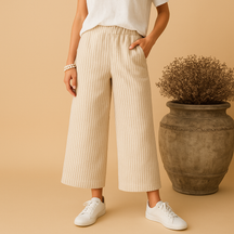 Variant image for Dunne zomerbroek dames van ademend linnen | Fleur-16
