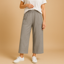Variant image for Dunne zomerbroek dames van ademend linnen | Fleur-21