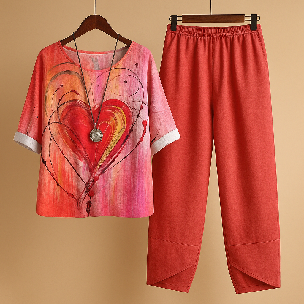 Tweedelige set dames voor ultiem comfort en een elegante uitstraling | Nena 2