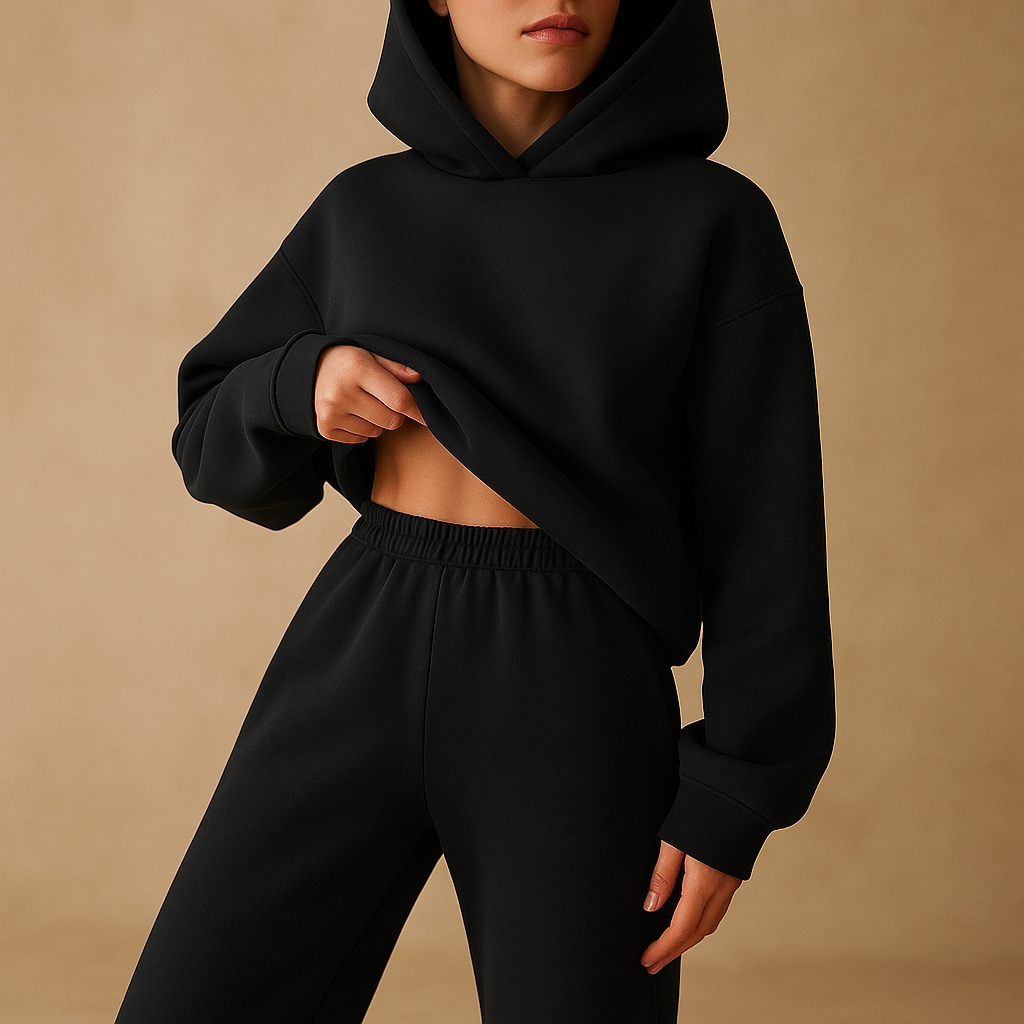 Loungewear set dames met oversized hoodie en joggingbroek | Chloé 2