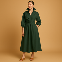 A-lijn Jurk Dames in Vintage Stijl van Lichtgewicht Materiaal | Elise 4
